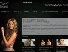 Tablet Screenshot of dmkcosmetics.com